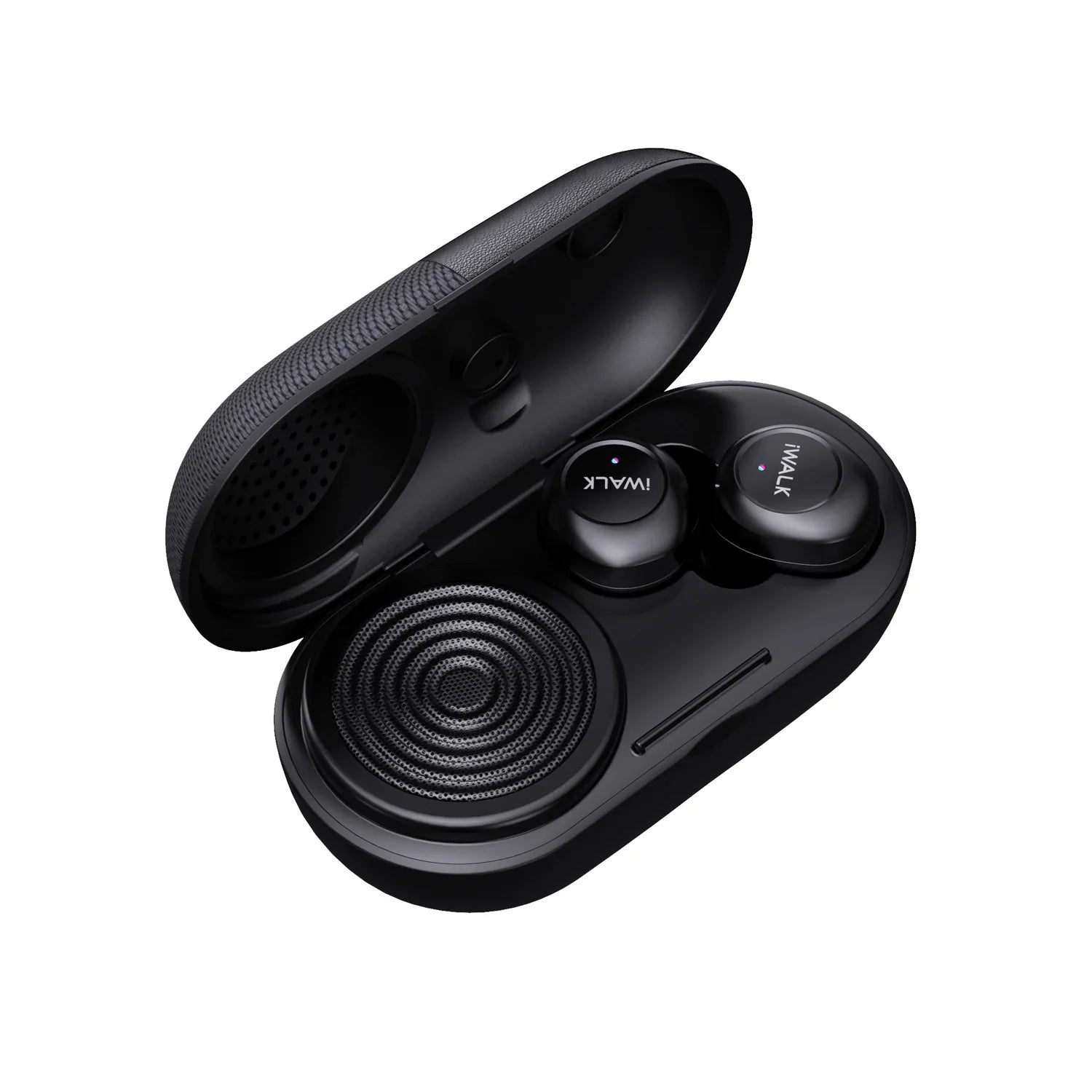iWalk Amour Air Shell 2 In 1 True Wireless Stereo Bluetooth Earbuds & Speaker - Black - Tashqila iWalk Amour Air Shell 2 In 1 True Wireless Stereo Bluetooth Earbuds & Speaker - Black - Tashqila
